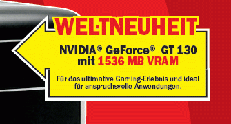 GeForce G100, GeForce GT120 and GeForce GT130
